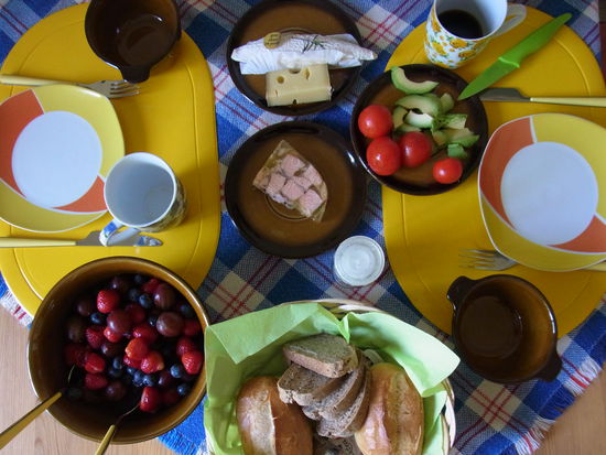 unser leckeres Frühstück