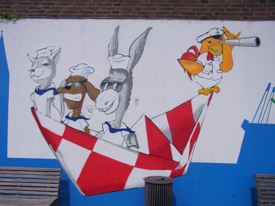 Die Bremer Stadtmusikanten...