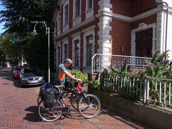 Ankunft am "Bikerbed"