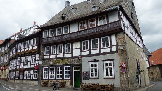 in Goslar gibt es Fachwerkhäuser en masse