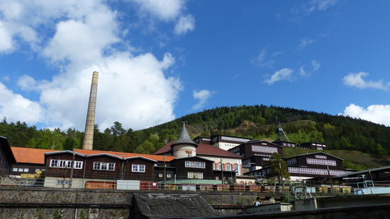 Das Besucherbergwerk "Rammelsberg" (wenigstens von außen)