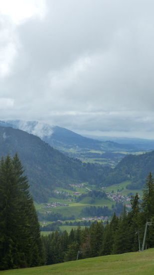 Blick ins Stillachtal