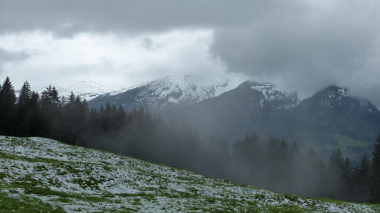 Mystik oben an der Bahnstation