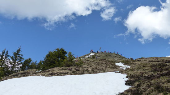 Da kommt man nur zu Fuß hoch...