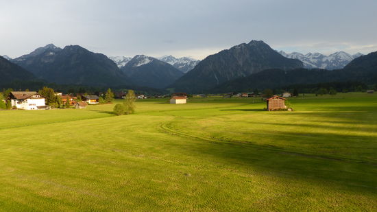 ...genießen wir den letztmaligen fantastischen Abendblick von unserem Balkon