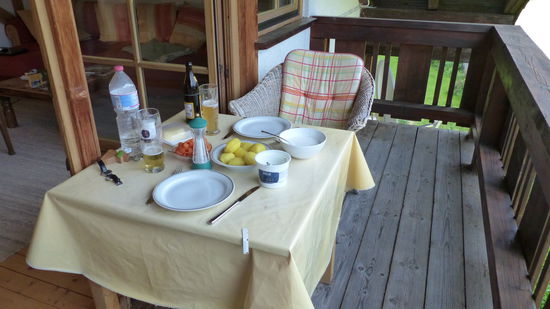 Reste-Essen am letzten Abend
(es gibt aber kein Lamm)