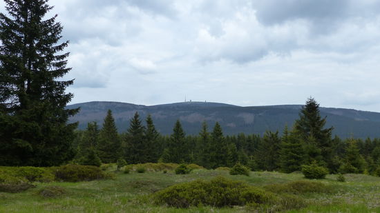 freie Sicht auf den Brocken