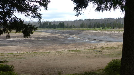 der Odersee - zur Zeit ohne Wasser wegen Bauarbeiten