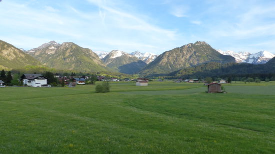 Blick vom Balkon