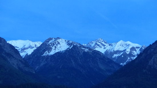 Abendstimmung in den Bergen