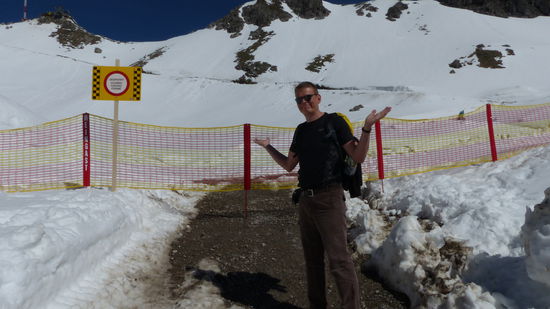 ab hier ist dann Schluss Richtung Endstation Seilbahn