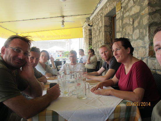 Satt und bereit für die Rückreise