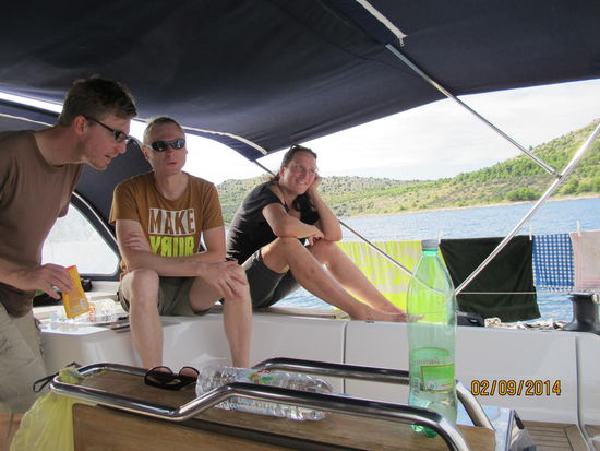 Manchmal kann man das Wetter auch an Gesichtern ablesen ...