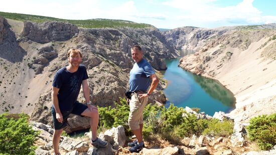 wie sie da wohl hochgekommen sind?