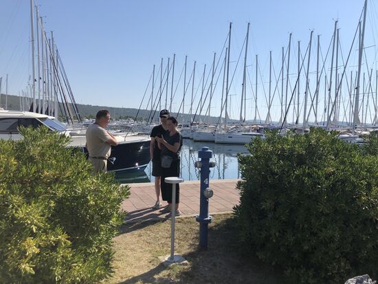 In der Marina