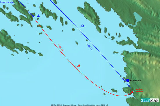 Kurs zur Marina Kremik