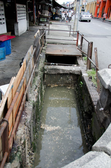 modernes Abwassersystem