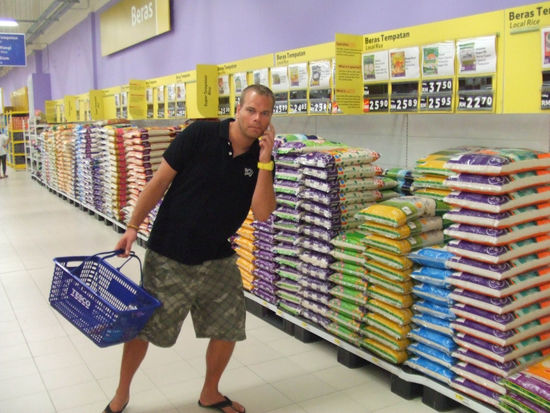 keine Blumenerde....... sondern Reis