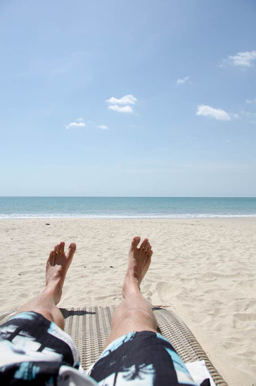 wieder so a schiarcher Strand ohne Leut.....