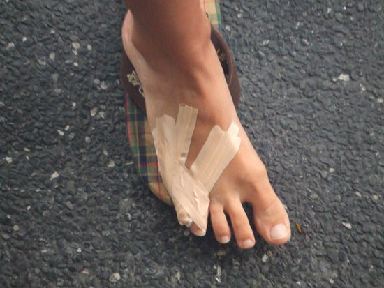 schaut goar ned so  schlecht aus 
Wie wonn ers glernt hätt 
So hat Doris den Tag überstanden......