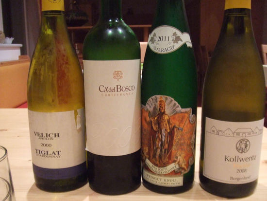 und wie kanns auch anders sein...mit Wein