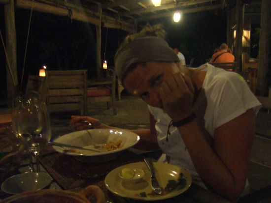 schaut vielleicht ned so aus.... oba des essen hier is a wahnsinn