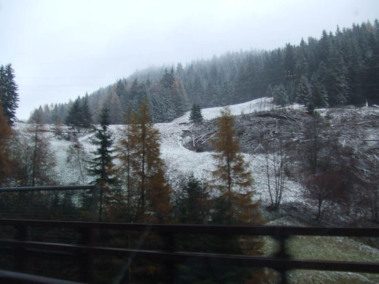 am Brenner ... der erste Schnee .... wei i wü schiiiifoarn