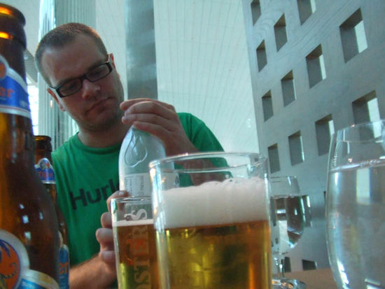 des woar a richtiga frühschoppen.... 7:00 Uhr 