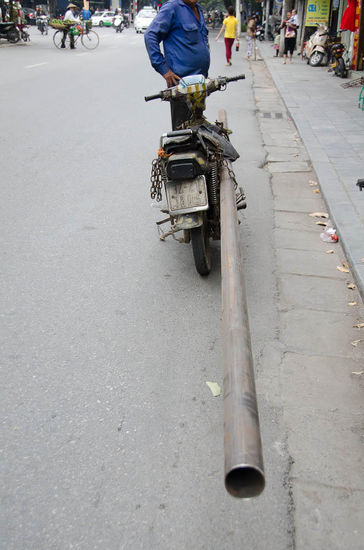 die stange war ca 7-8m lang 