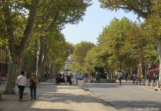 „Cours Mirabeau"