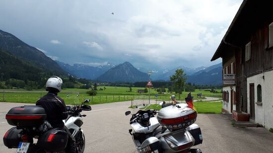 Blick Richtung Oberstdorf