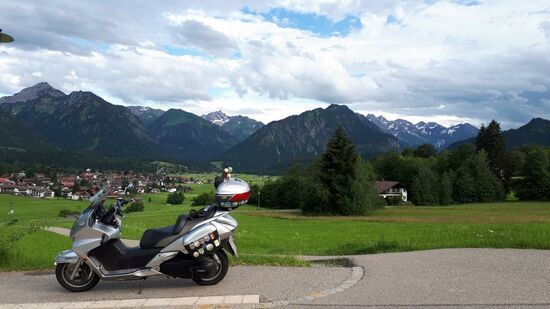 Blick auf Oberstdorf