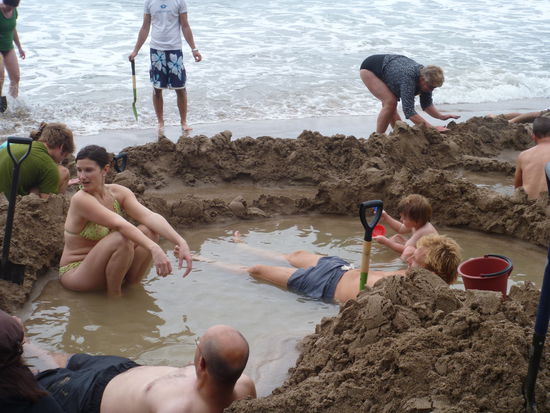 aber letztendlich konnten auch wir in unserem Pool..