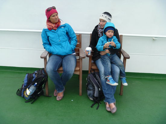 3,5 h Fährüberfahrt auf die Südinsel, der Sommer scheint so ein bischen vorbei zu sein