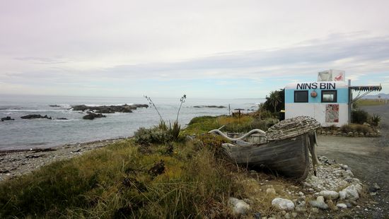 Nin`s Bin: Langustenverkauf seit 1977 direkt am Meer