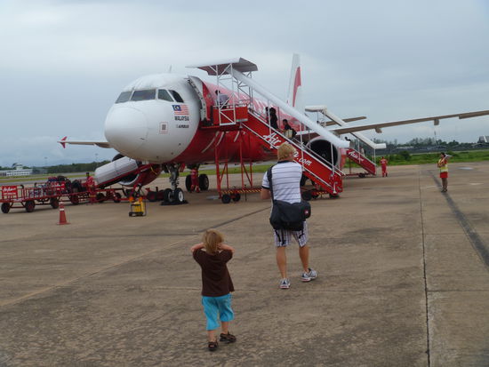 Abflug nach Malaysia...Tschüß Thailand!