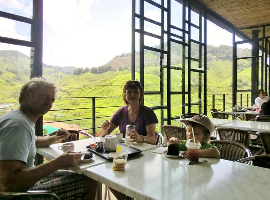 Afternoon Tea auf der Teeplantage