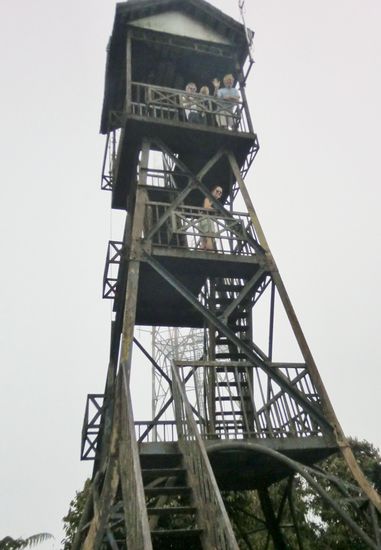 Aussichtsturm auf dem Gunung Brinchang, der höchsten Erhebung der Highlands.