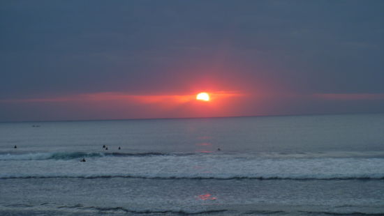 Sonnenuntergang am Balangan Beach