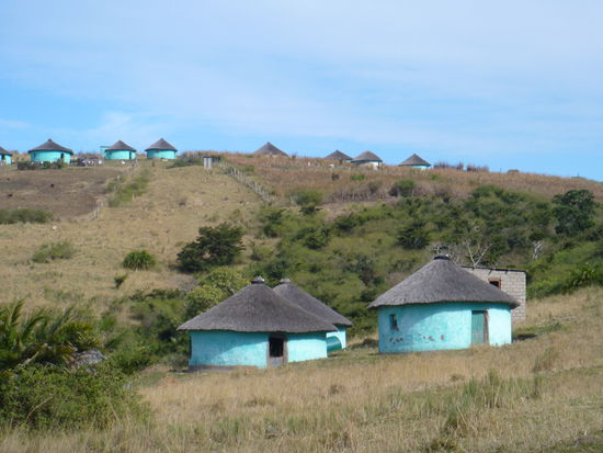 Typische Rundhäuser