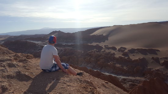 Krämi neben den Dünen.