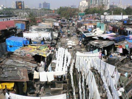 Großwäscherei in Mumbai