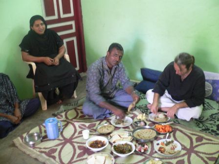 Essen im Hause von Ismael