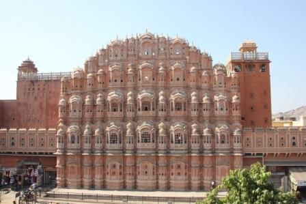 Palast der Winde (Hawa Mahal), welch tolle Fassade