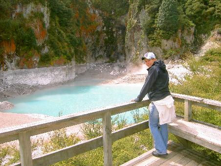 Leider zu heiss fuer an Hot Pool, sonst waer i scho drin!