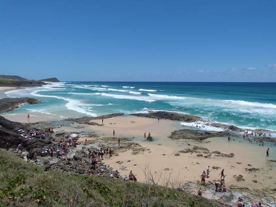 swimmingpool im meer.......