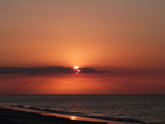 wie ich diese sonnenuntergänge liebe!