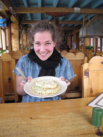 naja ... sah zwar nicht so richtig aus wie rösti war aber lecker