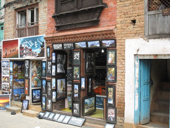 ein Laden mit wunderschönen Bildern