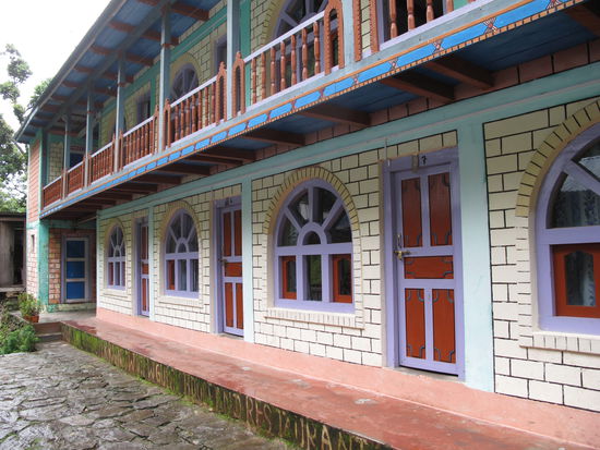 Unsere Unterkunft - so schön bunt